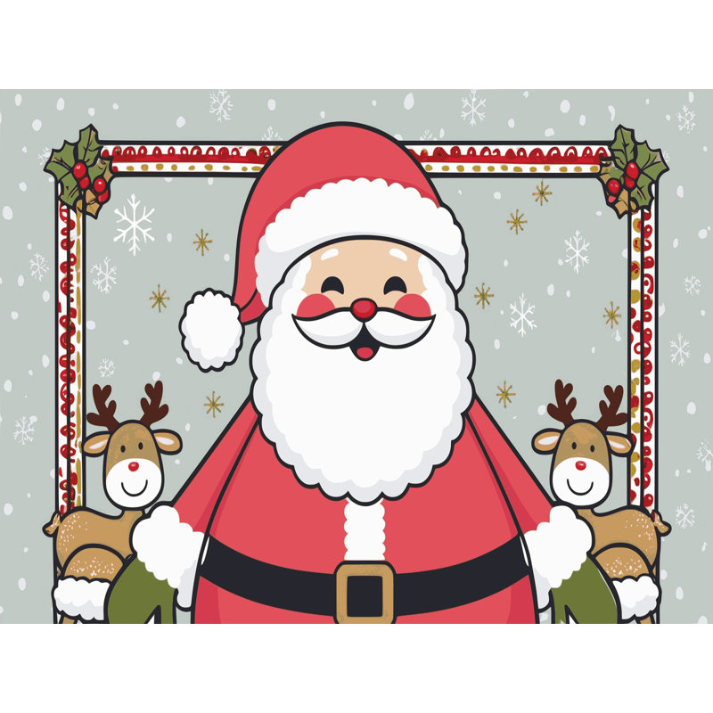 Tapis vacances de Noël The Holiday Aisle®, Rectangle 7 pi x 9 pi