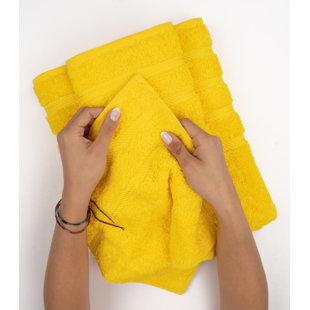 Gold Textiles 4 Pack Premium Cotton Bath Sheets Bright White 30x60 inch  Luxury Bath Towel