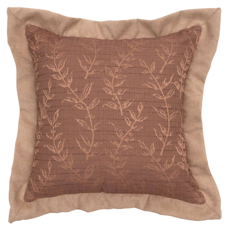 Wooded River Autumn Leaf III - Coussin décoratif - 16 x 16