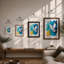 Dove In Flight Modern - Print-1425308703-1425308701