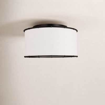 2-Light Flush Mount