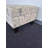 Linen Upholstered Storage Ottoman