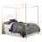Ishah Metal Canopy Bed