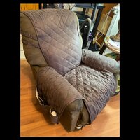 Microsuede Waterproof Box Cushion Recliner Slipcover Stonecrest Classic Home Decor, Inc Fabric: Graphite, Size: 96 H x 25 W x 20 D