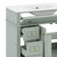 36" Bathroom Vanity With Sink, Modern Bathroom Sink Cabinet With 3 Drawers & 2 Doors-1709994122