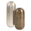 Fonseca Oversized Metal Cylinder Hammered Floor Vase-27506113-27506114