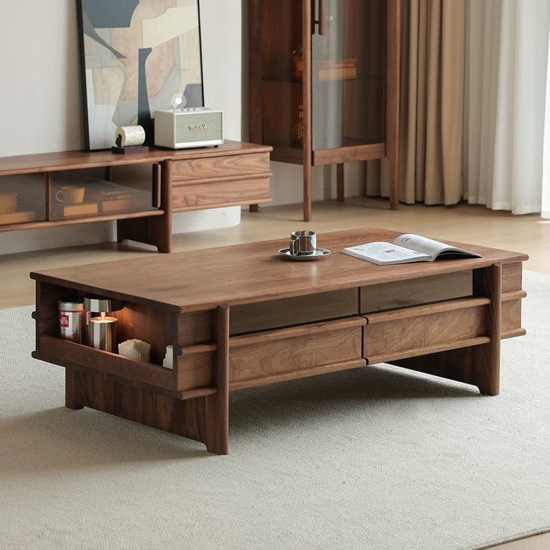 Black walnut end table
