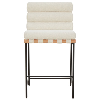 Eila 25" Boucle Counter Stool