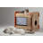 Hewe Cat Bunk Bed with Scratch Post