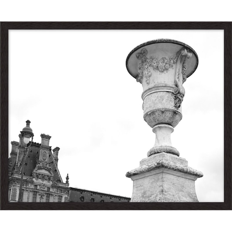 Urn Jardin Du Luxemburgh Print by Lillian August