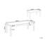 MADURA Extendable Solid Wood Base Dining Table