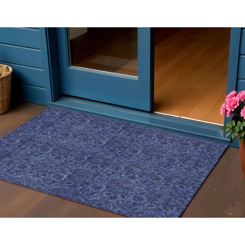 Tapis tissé à la machine HomeRoots