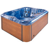 Allionna Square Hot Tub With LED Blue
