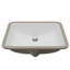 Lavabo de salle de bain encastré en porcelaine vitrifiée de 21 1/4 po Karran