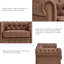 Canapé Chesterfield classique pour le salon-1806575056