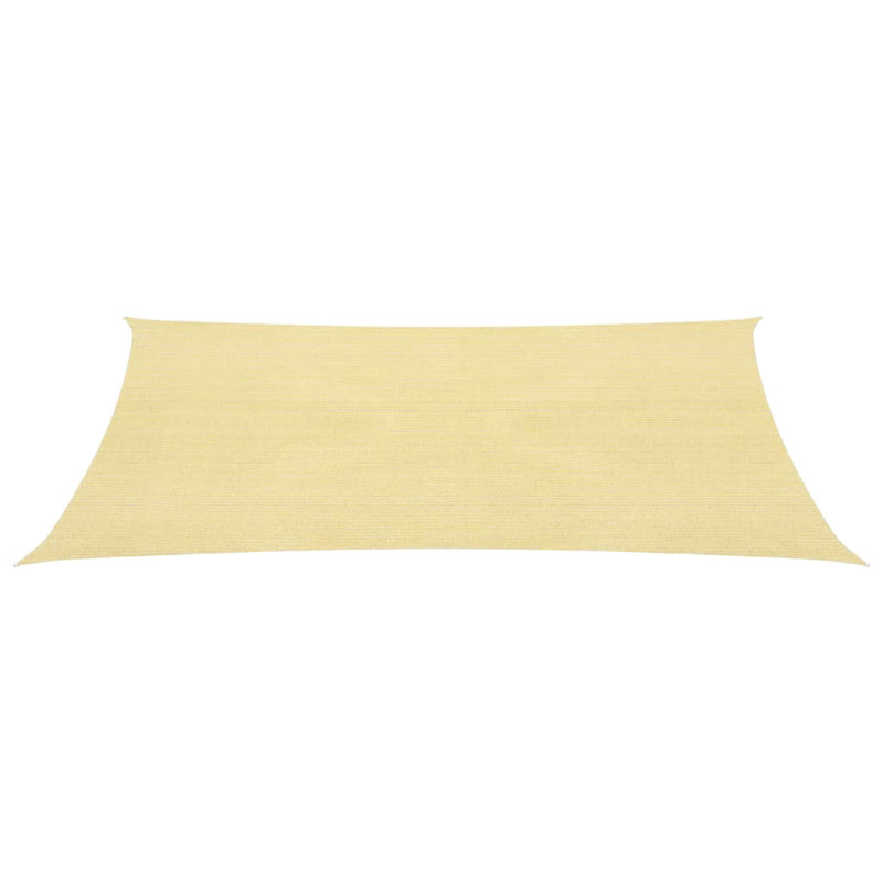 Adrita 2.5m x 2m Triangular Shade Sail, Beige