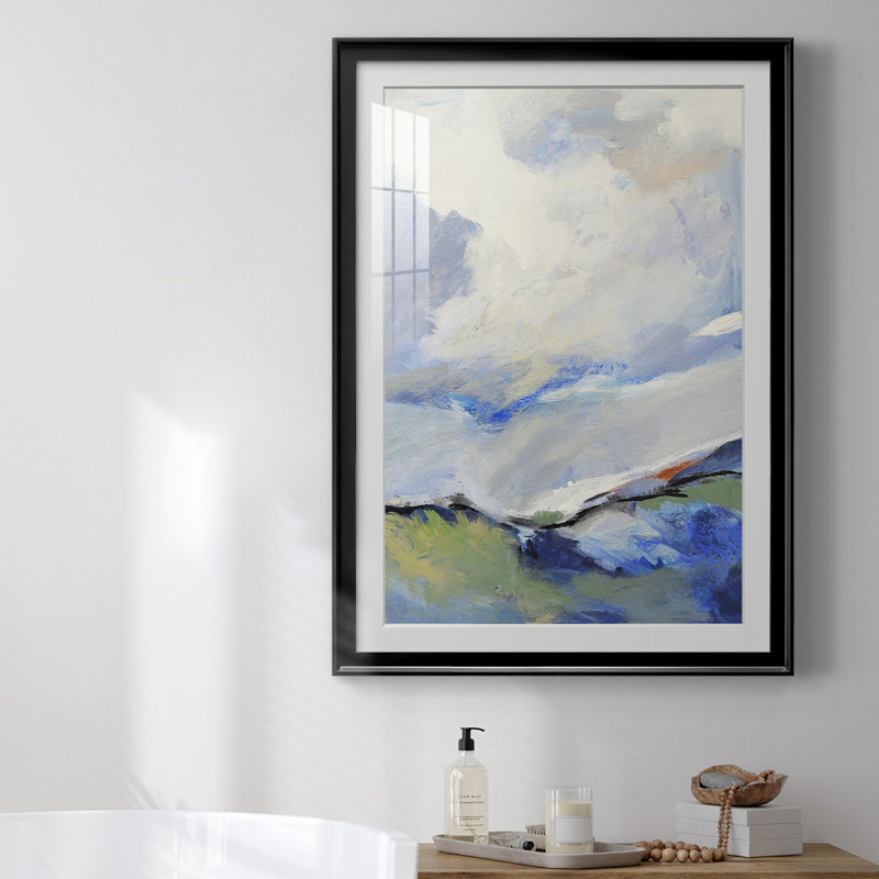 Impression encadrée de qualité supérieure, Cadre noir, H 36,5 po x l 26,5 po x P 1 po