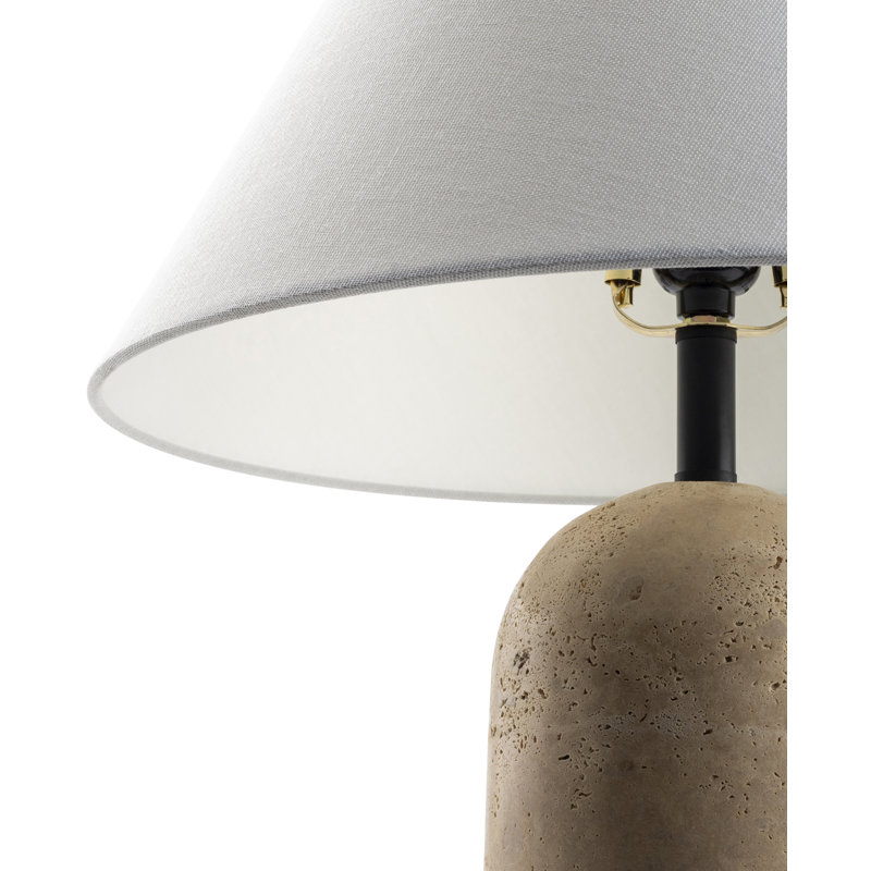 Astere Travertine Table Lamp