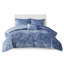 Housse de couette en velours Periwinkle Blue-129124558-129124559