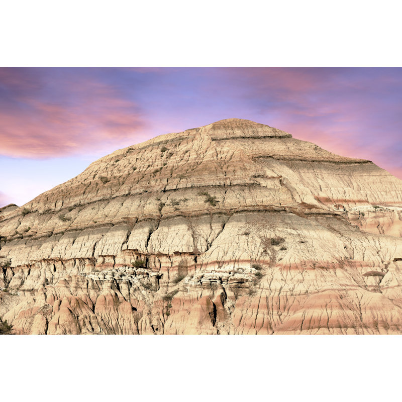 Badlands I by James McLoughlin - Photograph, 20 cm H x 30 cm W, Black Floater Framed