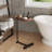Table d'appoint en forme de C-906405490