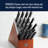 HENCKELS Dynamic 20-Piece Self-Sharpening Knife Block Set