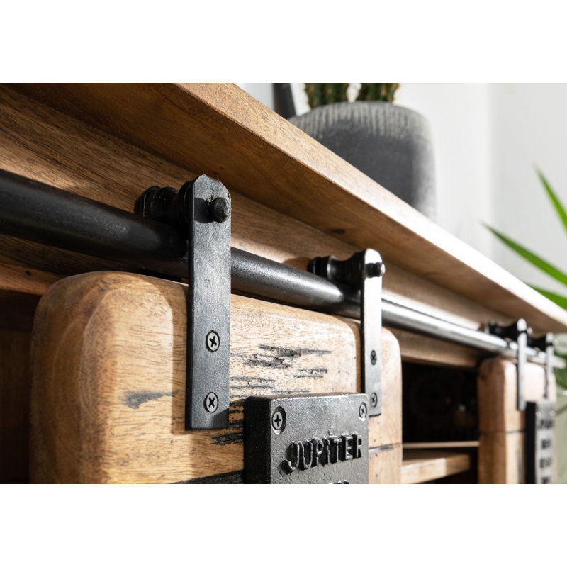 Railway Mango Solid Wood Floating Shelf