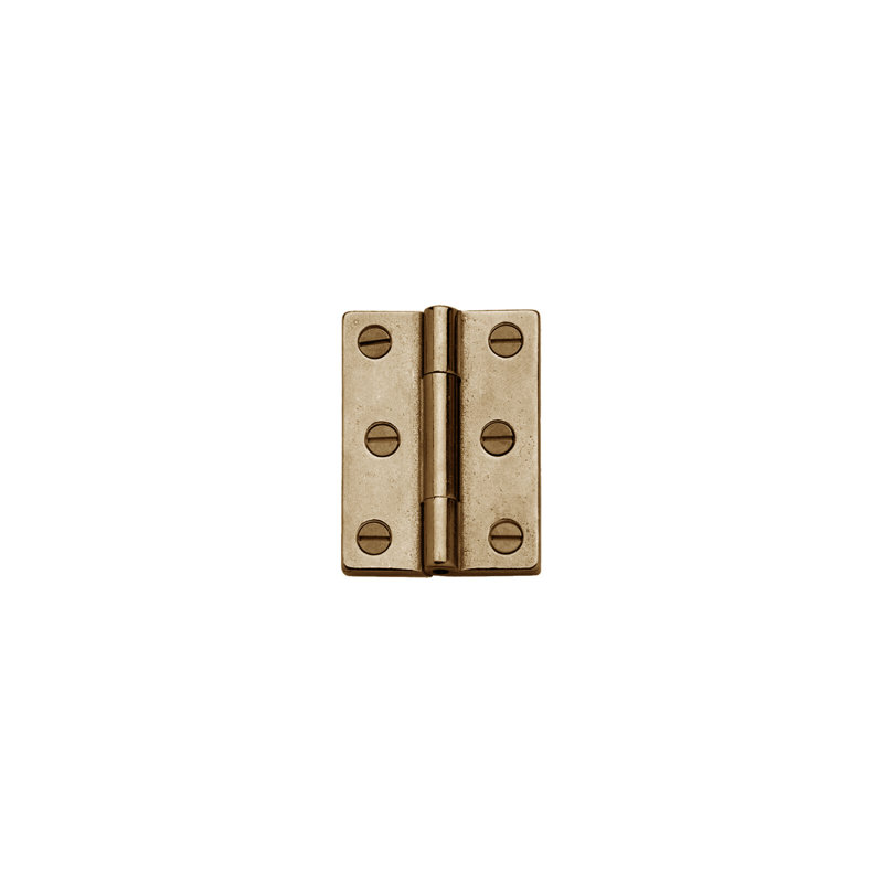 2'' x 1.5'' Metal Butt Hinge, Silicon Bronze Brushed