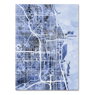 " Chicago City Street Map "
