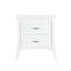 MDF Wooden Nightstand With 2 Drawers