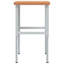 100cm W Solid Wood Top Height-Adjustable Workbench