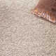 Elle Handmade Wool Beige Rug
