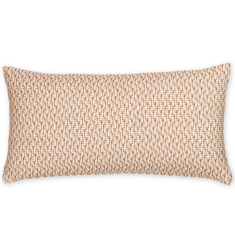 Cascade Accent Pillow, Polyester, Rectangle 14"H x 36"W, Orange