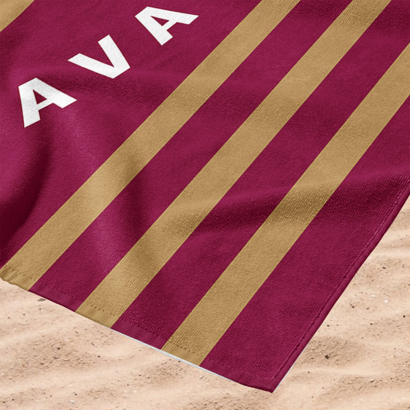 Serviette de plage NBA Stripes, Cavaliers de Cleveland