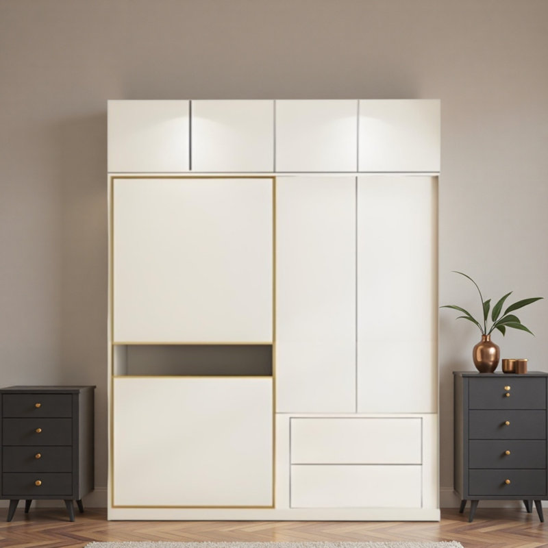 Tambour, H 102 po x l 55 po x P 24 po