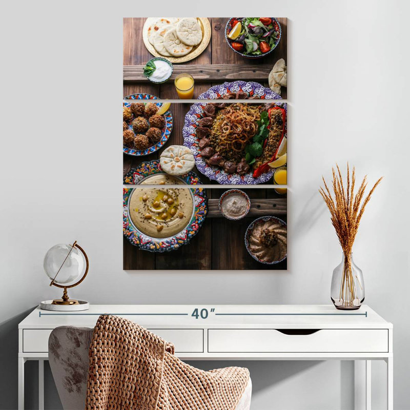 Yarlin Middle Eastern Meze, 32" H x 20" W