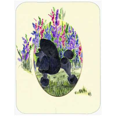 Poodle Glass Cutting Board