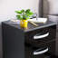 Arkadij 3 Drawer Fronts Bedside Table-1434439998