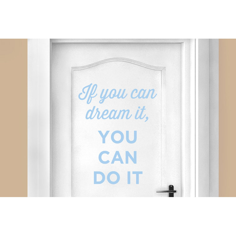 Wall Decal, Light Blue