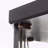 Corner Curio Cabinet with Light and Adjustable Shelves-1604443194