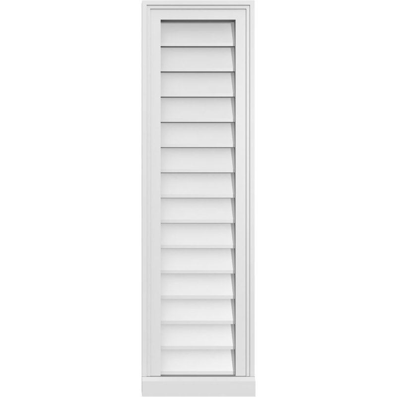 Cadre de seuil Brickmould, brun clair apprêté, H 42 po x l 12 po x P 2 po