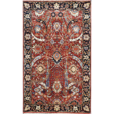 Hand Knotted Wool Oriental Area Rug