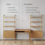 Computer Workstation Desk With Bookshelf
