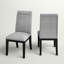 Chaise d'appoint rembourrée Donny-320192846