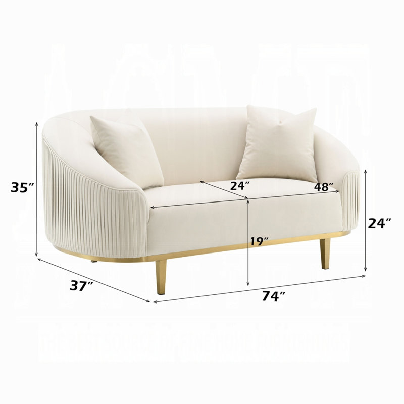 Martina 2-pcs Living Room  Sofa Set