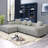 L-Shaped Compressed Sofa Chaise Lounge