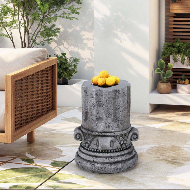 Table d'appoint moderne toutes saisons pour l'extérieur et l'intérieur