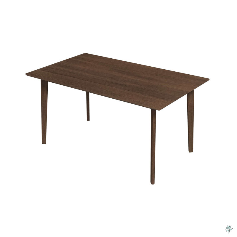 Solid Wood Dining Table And 4 Side Chairs