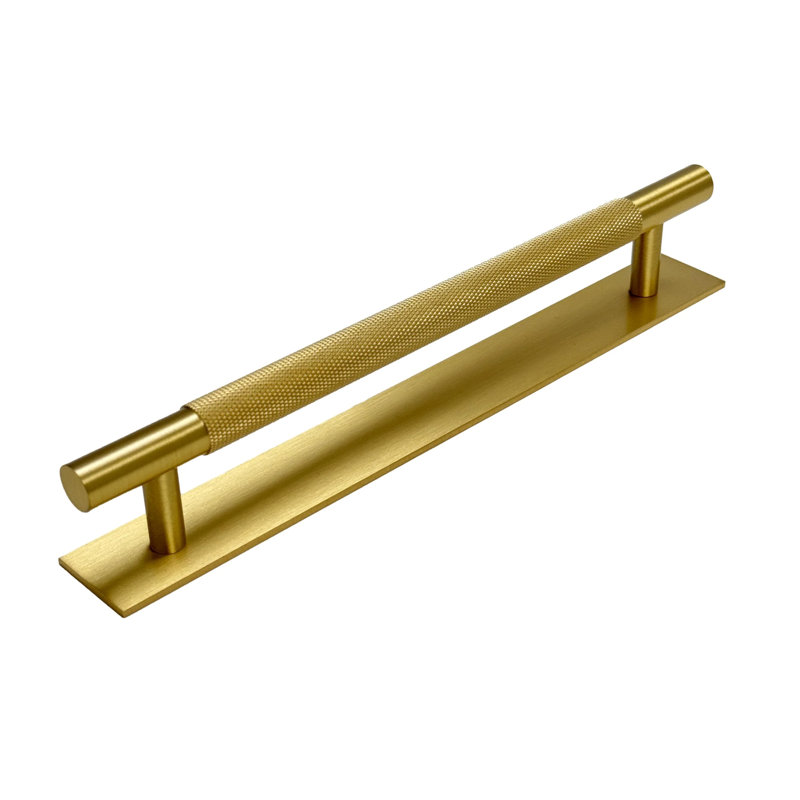 Texture Backplate Bar / Handle Pull, 5"