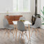 Chaise d'appoint pour bureau de cuisine Josclyn-691633599